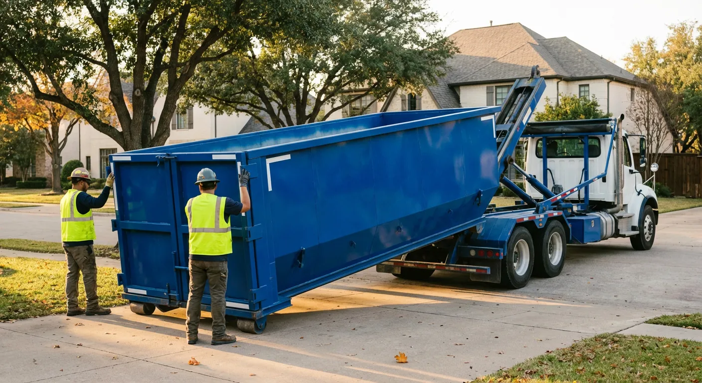Roll-off dumpster rental service in Ontario