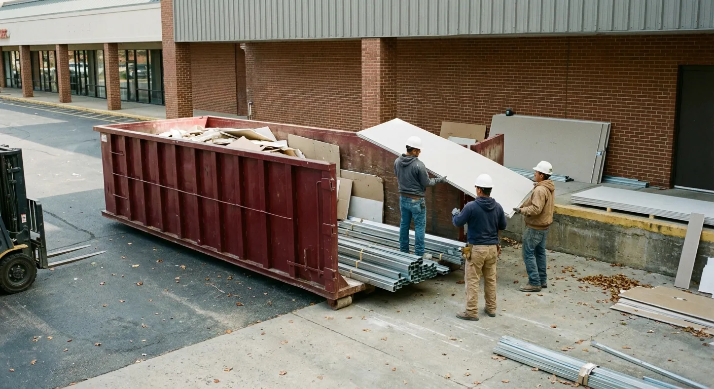 Commercial Strip-Mall Demolition in Ontario, CA