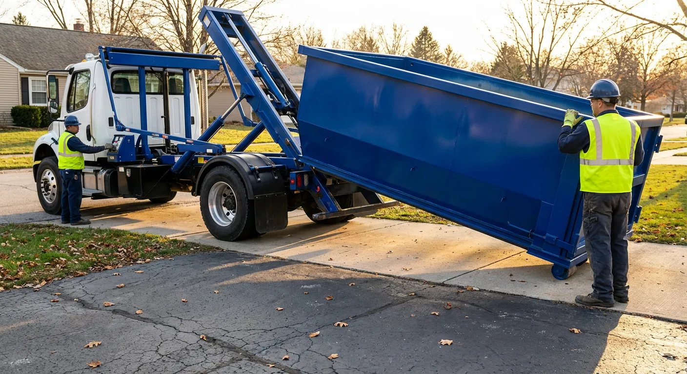 Roll-off dumpster rental service in Ontario, CA