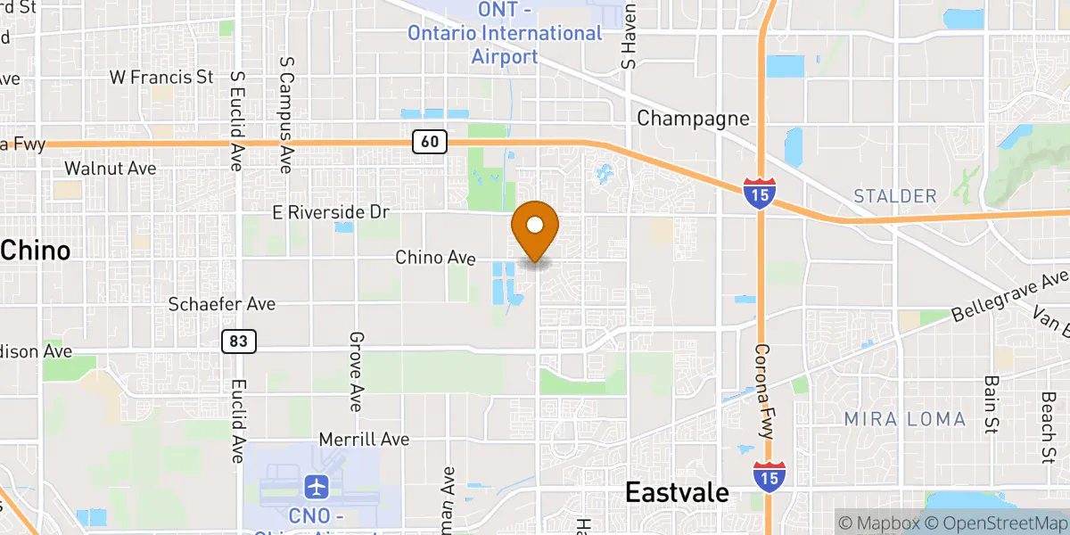 neighborhood map neighborhood map in Ontario, CA