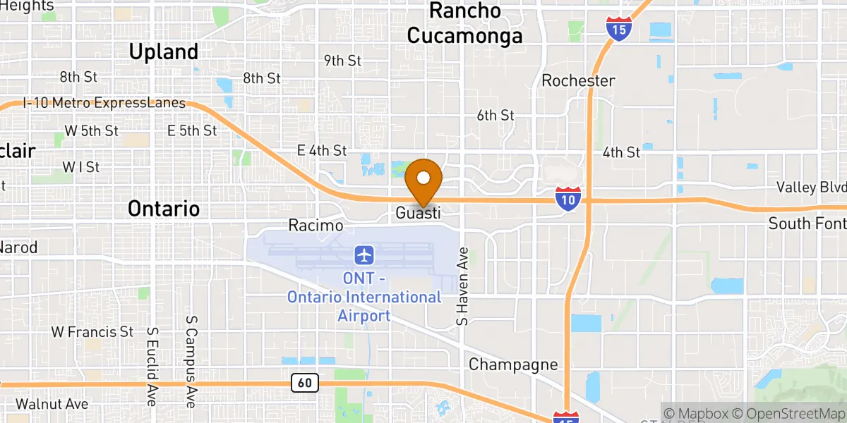 neighborhood map neighborhood map in Ontario, CA