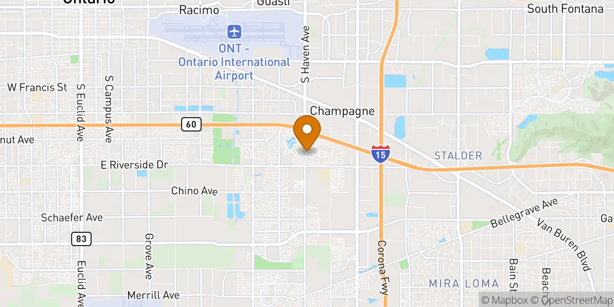 neighborhood map neighborhood map in Ontario, CA